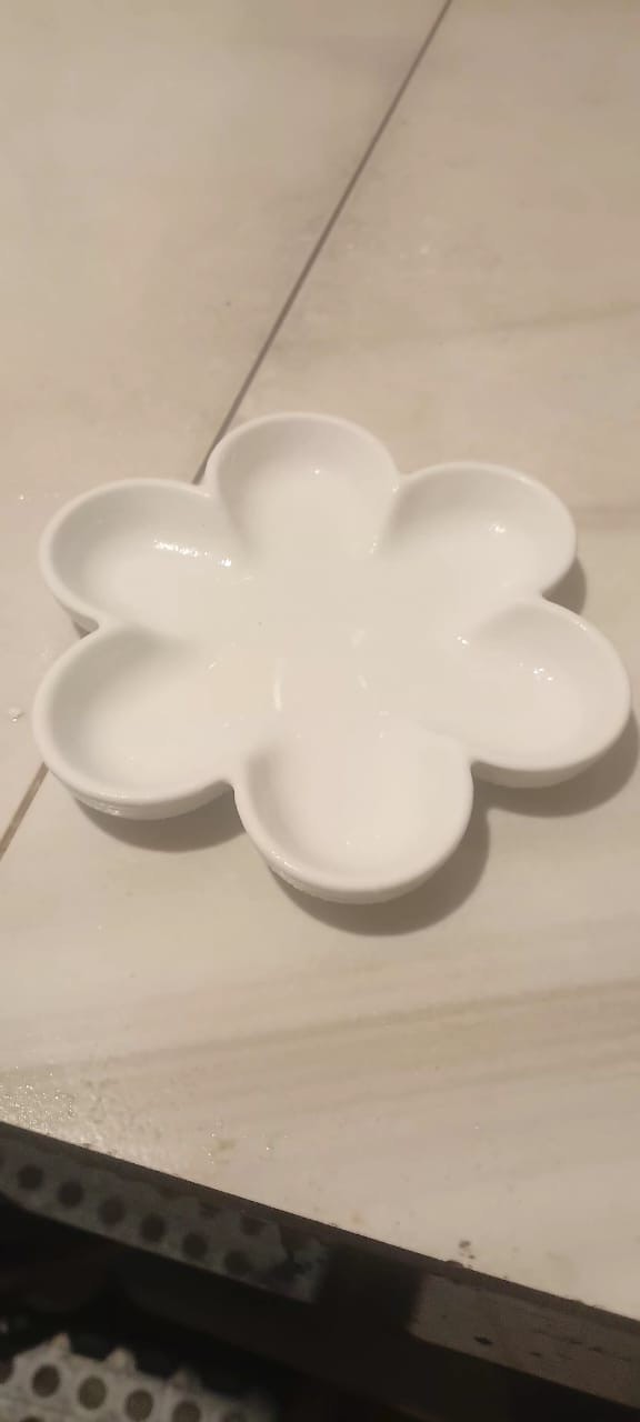 Flower Shape Trinket Dish